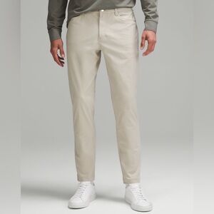 LULULEMON MENS ABC 5 POCKET PANTS SIZE 35